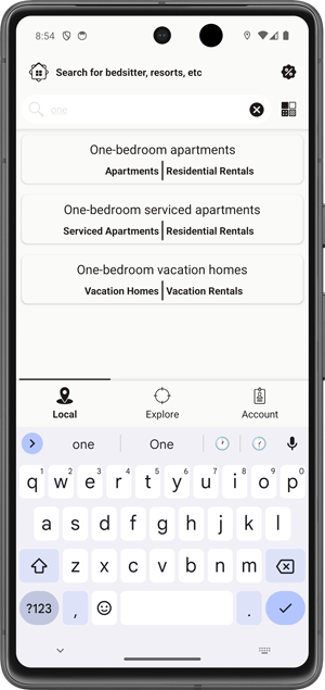 Use search when you already know what you want
