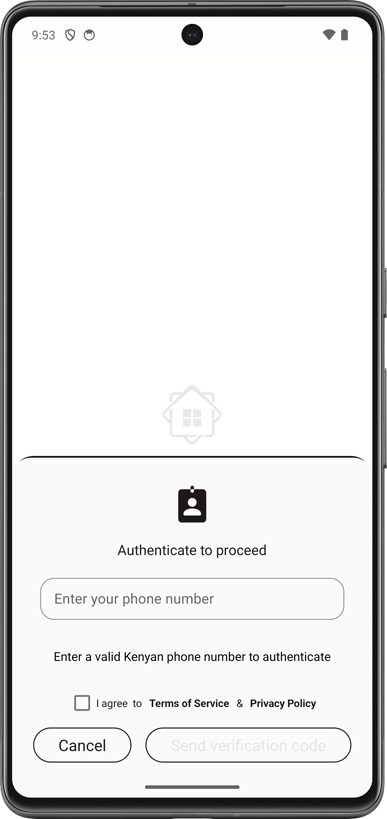 Verify your Kenyan phone number