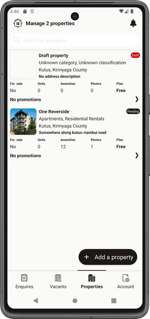 Select the Property