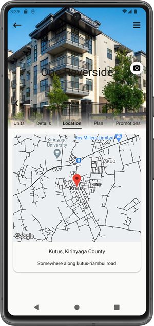 Access the Property Menu